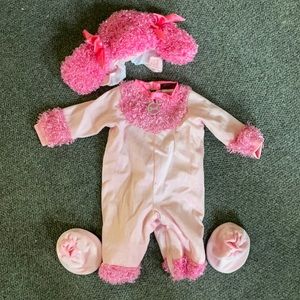 Size small infant poodle costume